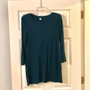 3/4 sleeve ribbed tunic